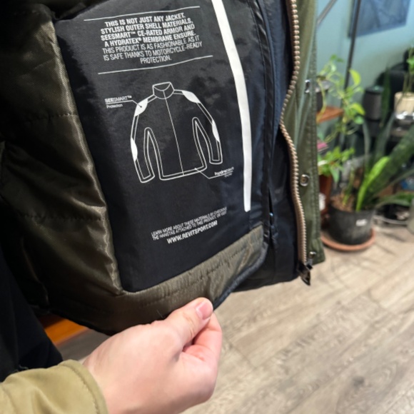 REVIT Bowery Motorcycle Jacket SAND - Picture 4 of 15